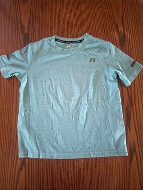 Russell Athletic Men's Teal Short-Sleeve Performance Tee